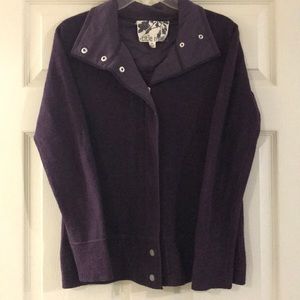 Title Nine sweater jacket sz M